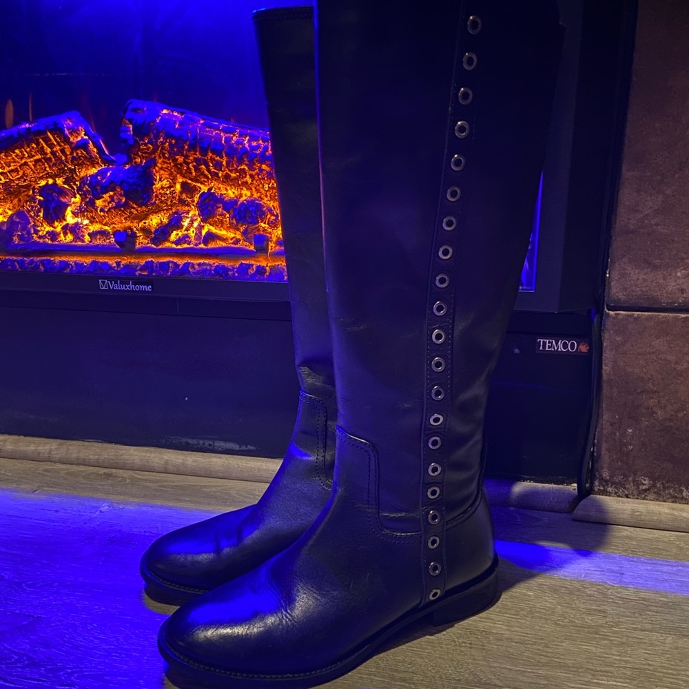 Michael Kors Black Knee High Size 8 Boots